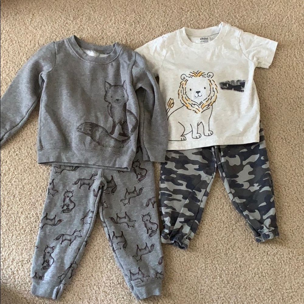 2 child of mine outfits. Never worn